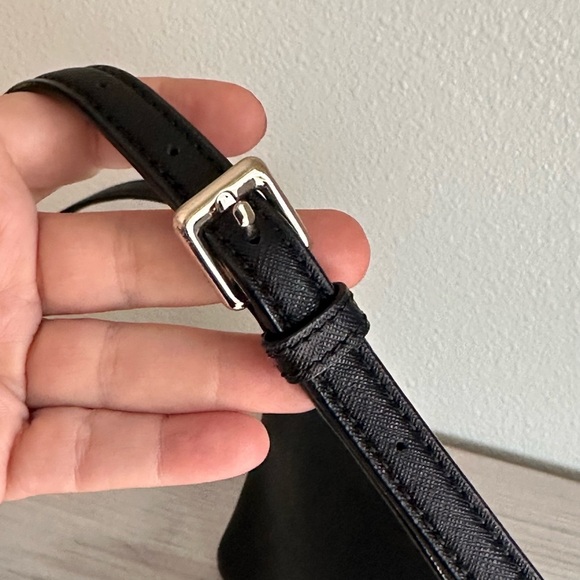 Rare Kate Spade Swan Around Millie Black Saffiano Leather Crossbody Bag - Picture 4 of 8